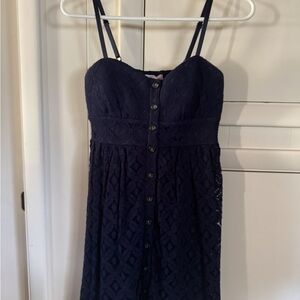 Derek Heart Navy Mini Dress